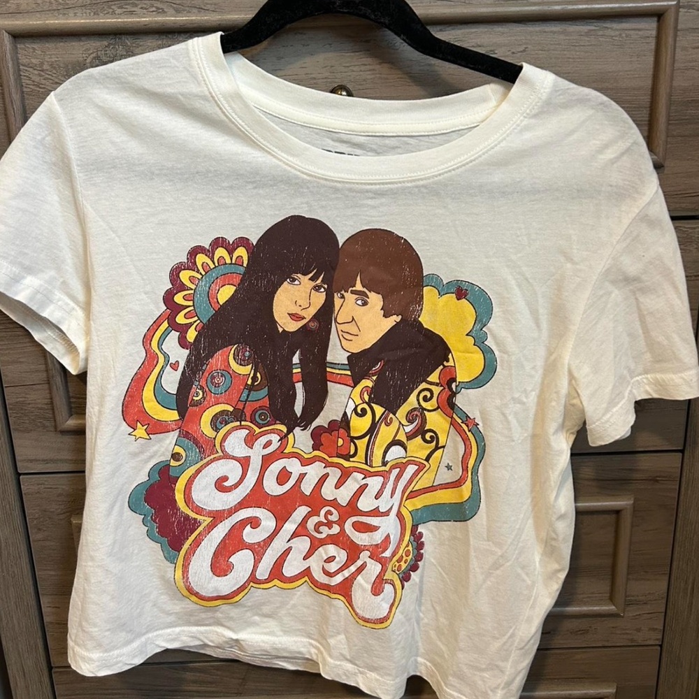Sonny & Cher Graphic T-Shirt